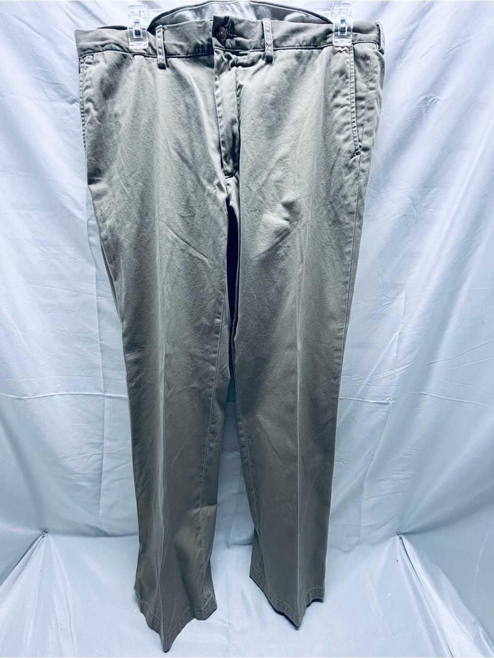 Polo Ralph Lauren Stretch Classic Fit Cotton Stretch Chino Pants 38X32 Khaki/Tan